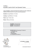 Casting Aufruf
