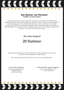 360° Film - Statisten 360° Film - Statisten