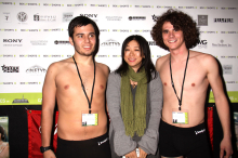 box[ur]shorts Film Festival Preisverleihung in Los Angeles (Yuuki Nae, mitte)