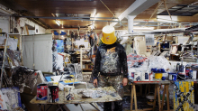 «Eisenberger – Kunst muss schön sein, sagt der Frosch zur Fliege» von Hercli Bundi, CH 2018 «Eisenberger – Kunst muss schön sein, sagt der Frosch zur Fliege» von Hercli Bundi, CH 2018