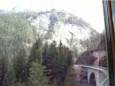 Mit dem Zug nach St. Moritz