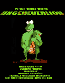 UNGEHEUERLICH (CH 2004, 25 min) - Regie/Kamera/Schnitt Wessel Swart (aka West Black) UNGEHEUERLICH (CH 2004, 25 min) - Regie/Kamera/Schnitt Wessel Swart (aka West Black)