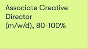 Join the VIVEN Family | Associate Creative Director (m/w/d), 80-100%