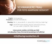 Schwangere Frau für Foto-Kampagne gesucht!