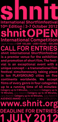 Call for Entries - Internationales Kurzfilmfestival shnit 2012 