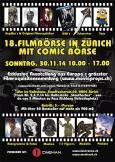 18. Film- und Comic Börse am Sonntag 30.11.2014 von 10 - 17 Uhr im Volkshaus Zürich