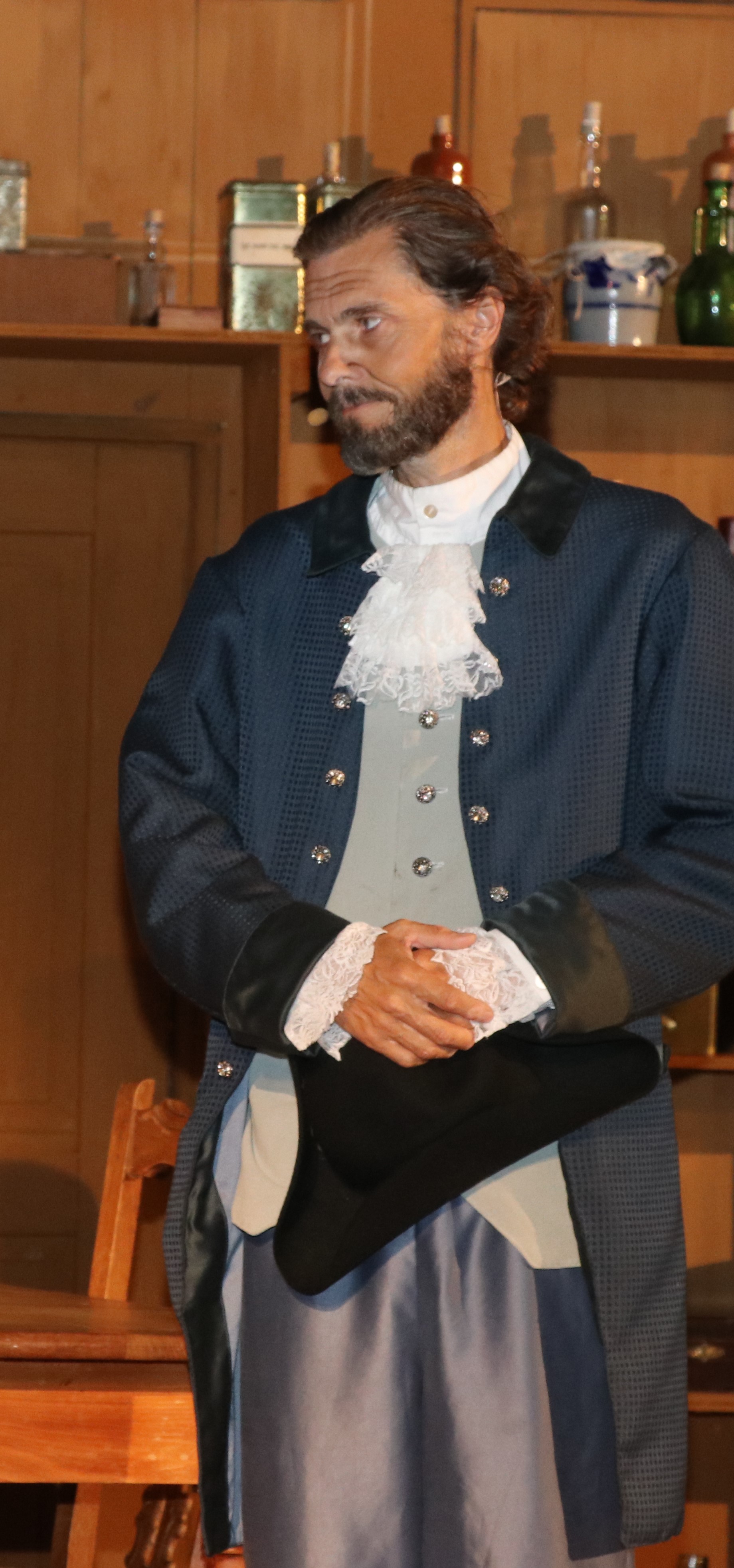 Deutscher Arzt um 1750 in Schärer Micheli