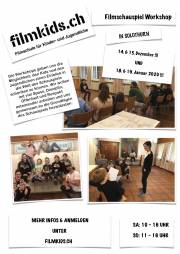 !!! Schauspiel-Workshop in Solothurn für Kinder und Jugendliche !!! !!! Schauspiel-Workshop in Solothurn für Kinder und Jugendliche !!!