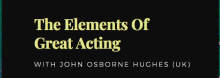 Neue Workshops - Self-Directing For Actors... Neue Workshops - Self-Directing For Actors...