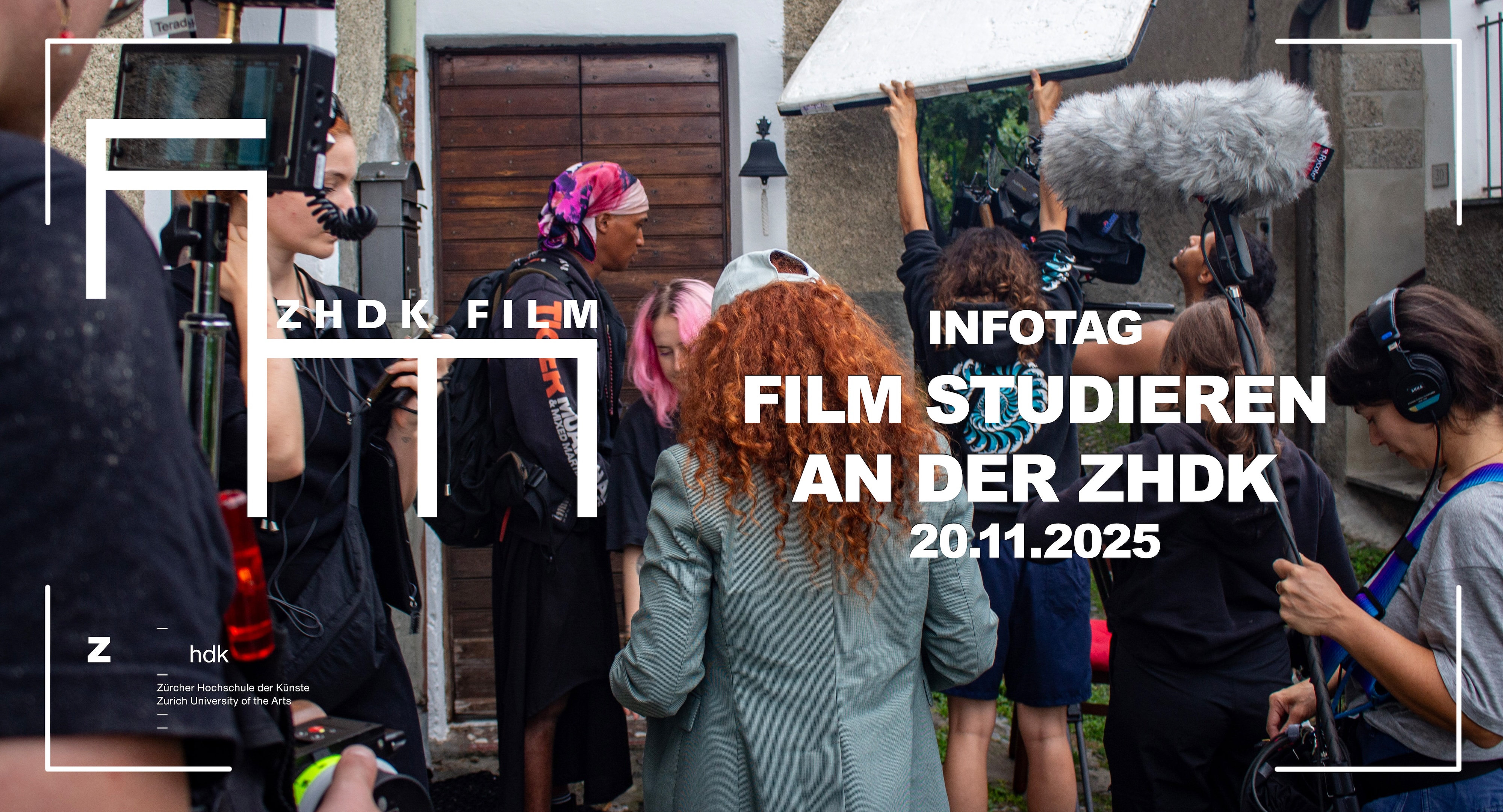 Studiere Film an der ZHdK!  Studiere Film an der ZHdK!