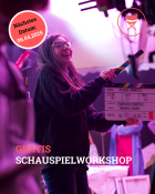 KOSTENLOSER SCHAUSPIELWORKSHOP