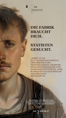 Statisten / Extras für ZHDK Abschlussfilm gesucht Statisten / Extras für ZHDK Abschlussfilm gesucht