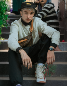 Fashionable young man (age 18 to 20) with acting skill Fashionable young man (age 18 to 20) with acting skill