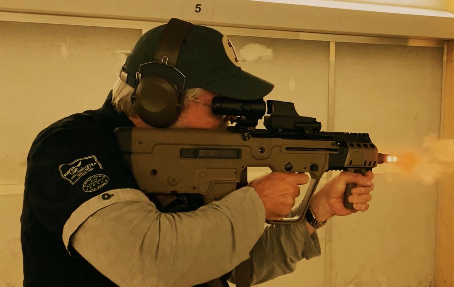 Waffen am Filmset