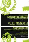 JUGENDFILMTAGE - FILME EINSENDEN BIS 31.12.2009!